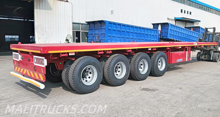Heavy Duty Flatbed Trailer for Sale in Mali