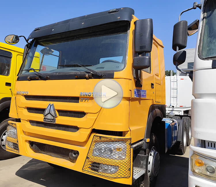 Second Hand 371 Sinotruk Howo Tractor Truck Price in Mali