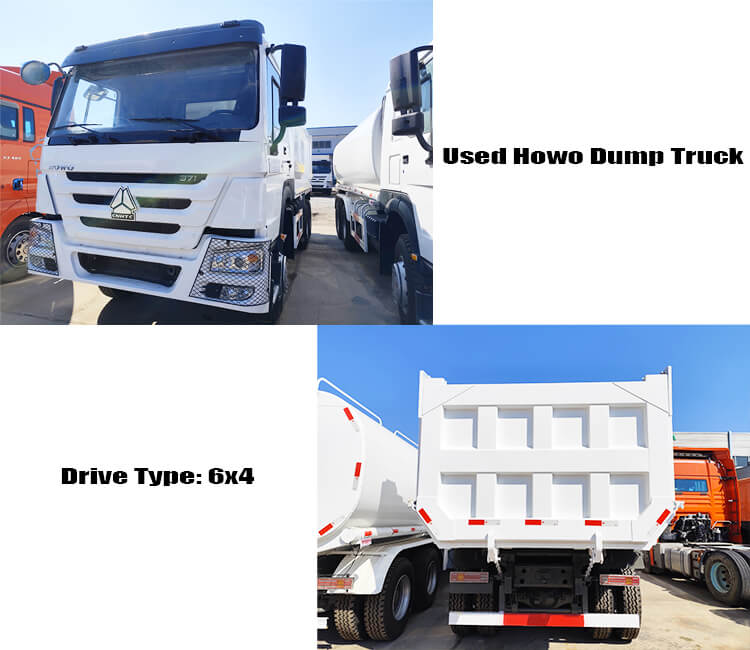 Used Sinotruk Howo 6x4 Tipper Truck for Sale in Mali