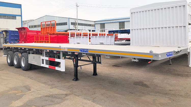 Heavy Duty Flatbed Trailer for Sale in Bamako Mali