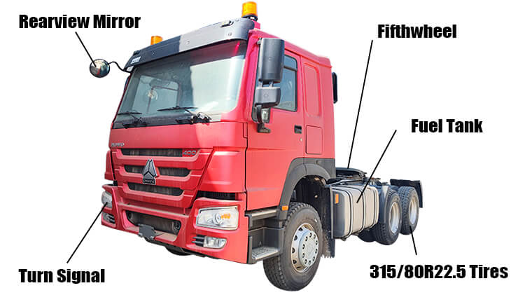 Sinotruk Howo 6x4 Tractor Truck for Sale in Mali