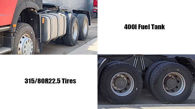 Sinotruk Howo 6x4 Tractor Truck for Sale in Mali