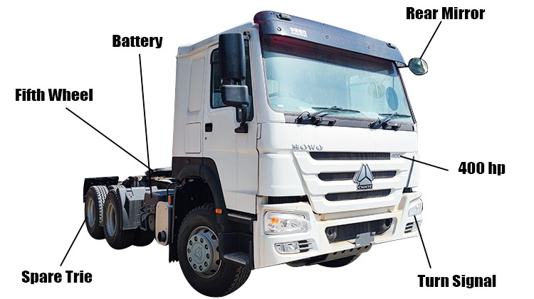 Sinotruk Howo Truck 400 Tractor Truck for Sale in Mali