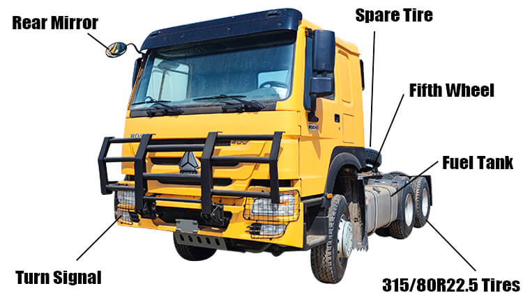 Sino Howo Truck Heads Price in Bamako Mali