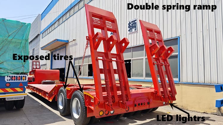 Low Loader Semi Trailer for Sale in Mali