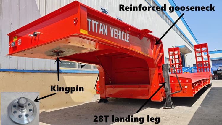 Low Loader Semi Trailer for Sale in Mali