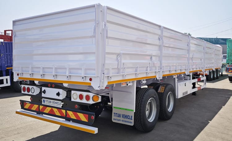 Side Wall Semi Trailer for Sale in Mali