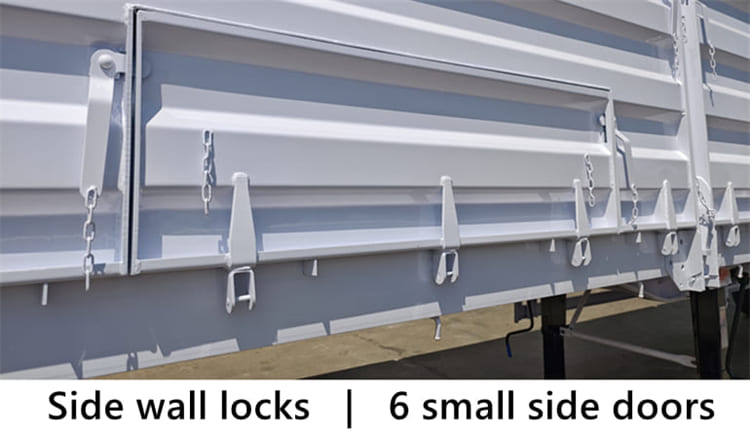 Side Wall Semi Trailer for Sale in Mali