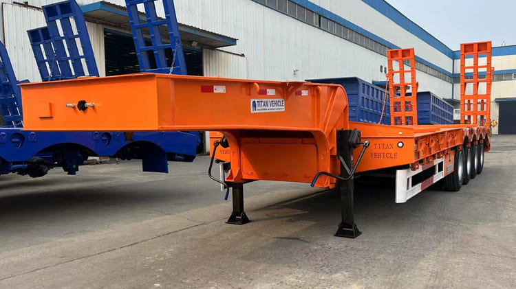 4 Axle Drop Deck Semi Trailer for Sale in Mali