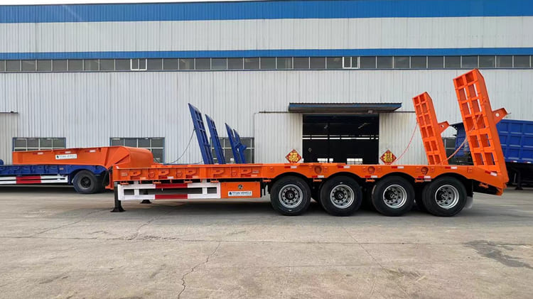 4 Axle Drop Deck Semi Trailer for Sale in Mali