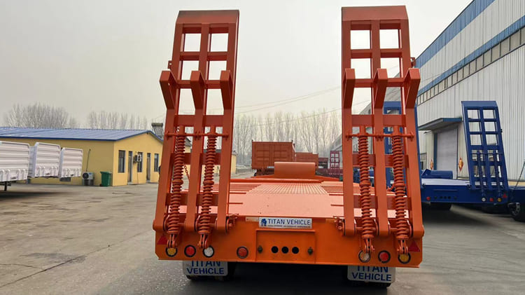 4 Axle Drop Deck Semi Trailer for Sale in Mali