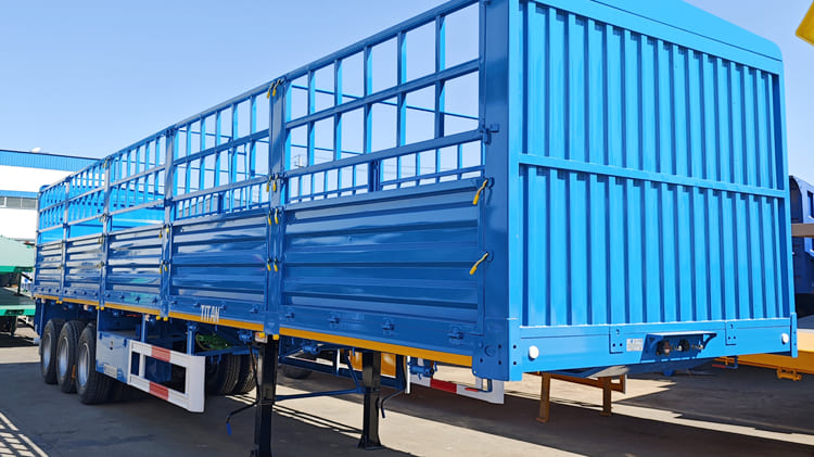 3 axle Fence Cargo Trailer for Sale in Mali