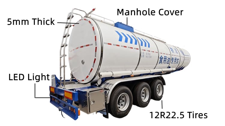 Oil Tanker Trailer for Sale in Mali