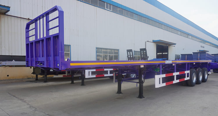 Flat Bed Semi Trailer for Sale in Mali