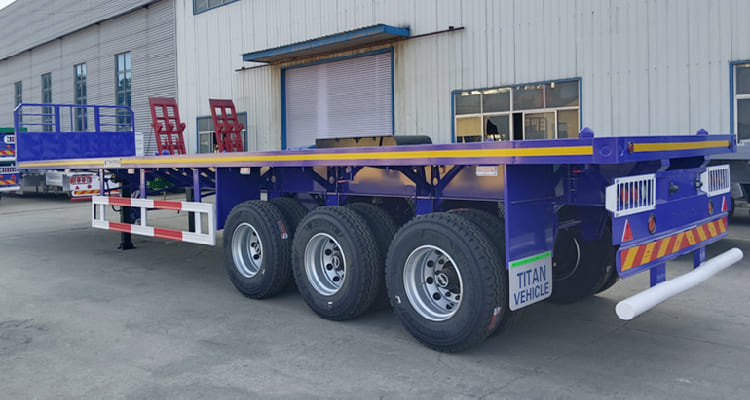 Flat Bed Semi Trailer for Sale in Mali