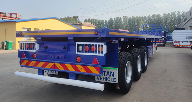 Flat Bed Semi Trailer for Sale in Mali
