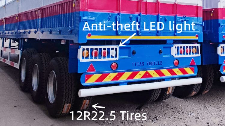 Fence Trailer | Fence Cargo Trailer for Sale in Mali