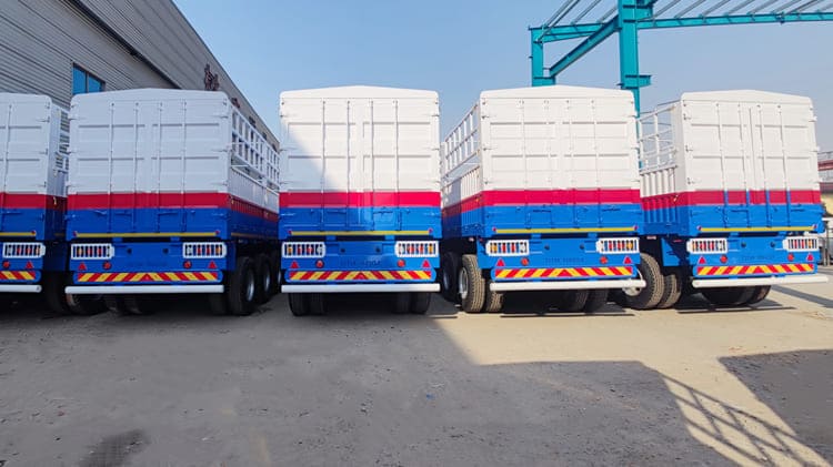Fence Trailer | Fence Cargo Trailer for Sale in Mali