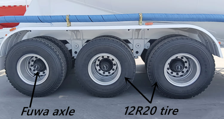 Cement Tank Trailer for Sale in Mali