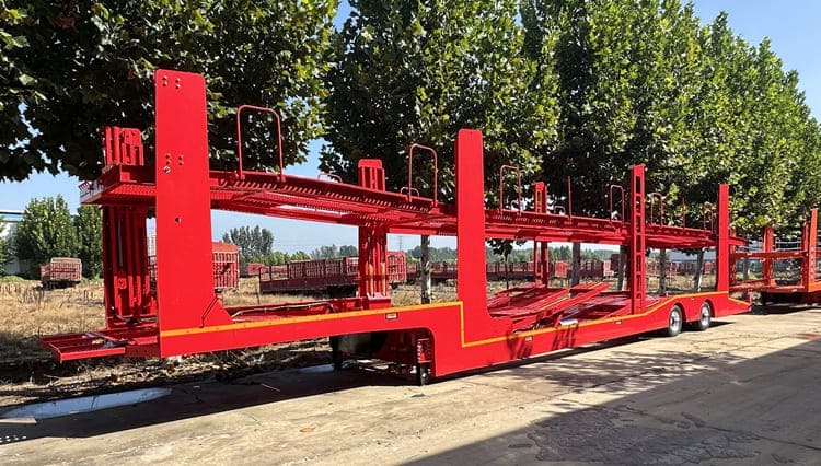 Car Carrier Transport Trailer for Sale in Mali