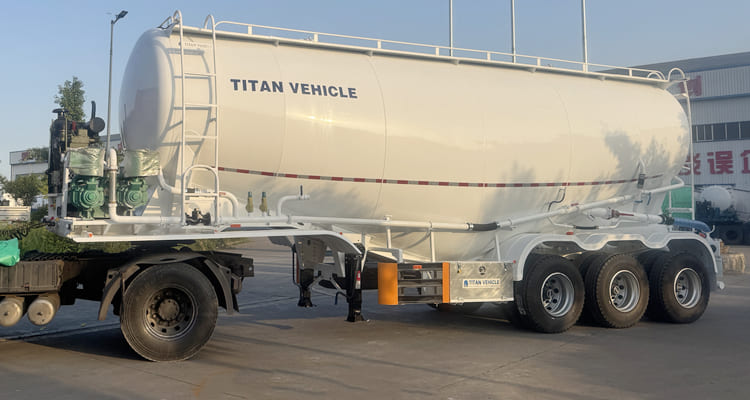 Cement Tanker Trailer for Sale in Mali