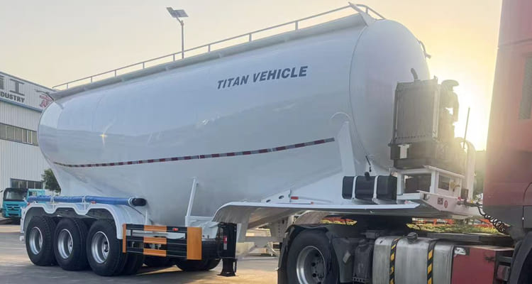 Cement Tanker Trailer for Sale in Mali