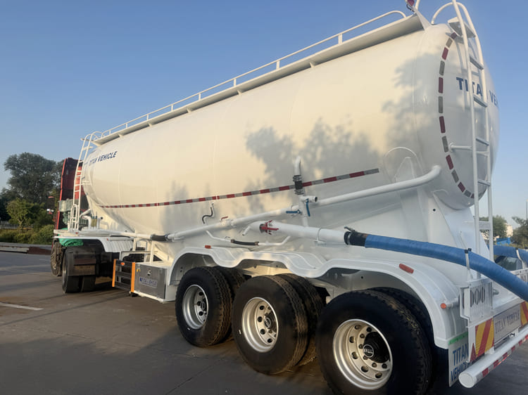 Cement Tanker Trailer for Sale in Mali