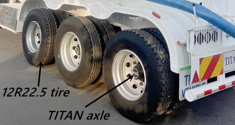Cement Tanker Trailer for Sale in Mali