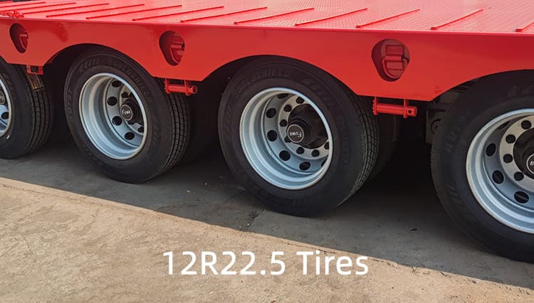 4 Axle Low Loader Semi Trailer for Sale in Mali
