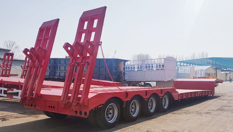 4 Axle Low Loader Semi Trailer for Sale in Mali