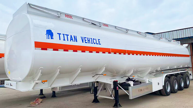 4 Axle Fuel Tanker Trailer for Sale in Mali