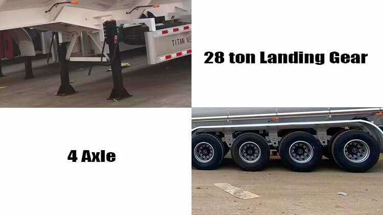 4 Axle Fuel Tanker Trailer for Sale in Mali