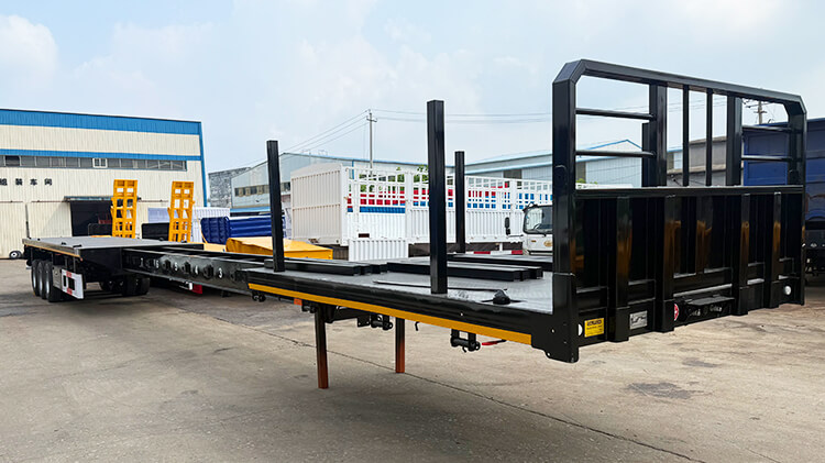 3 Axle Extendable Flatbed Trailer for Sale in Mali
