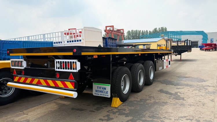 3 Axle Extendable Flatbed Trailer for Sale in Mali