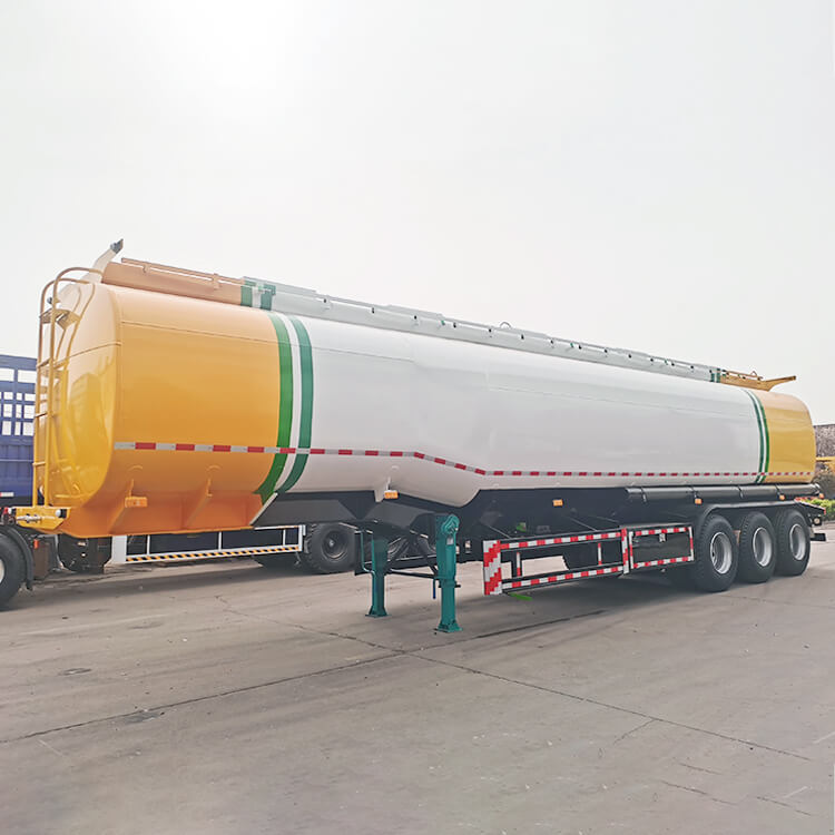 3 Axle 45000 Liters Fuel Tanker Semi Trailer