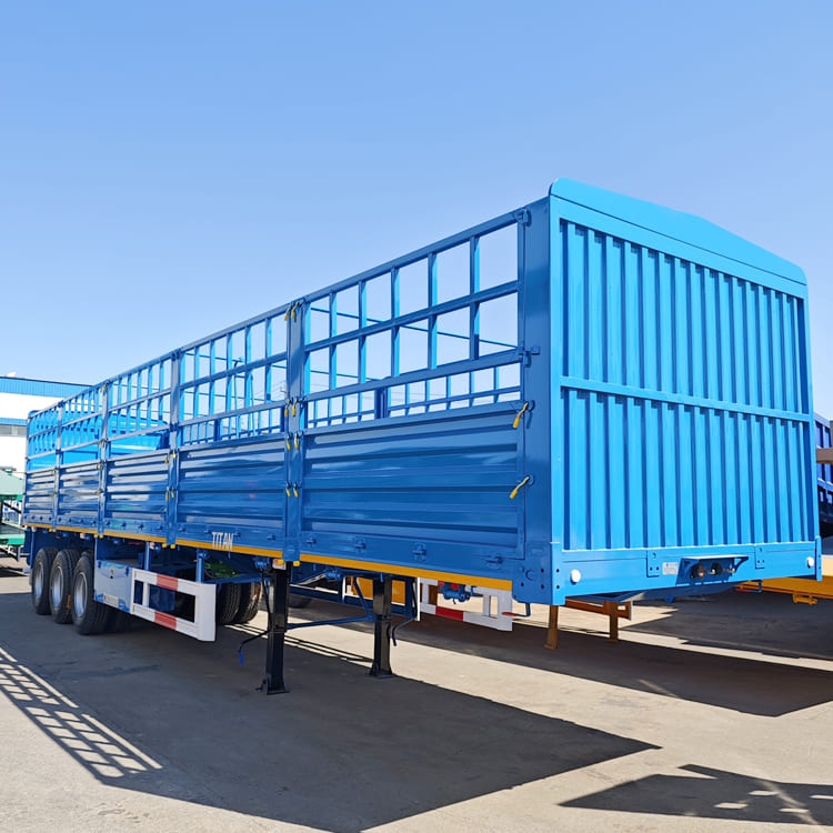 3 axle Fence Cargo Trailer