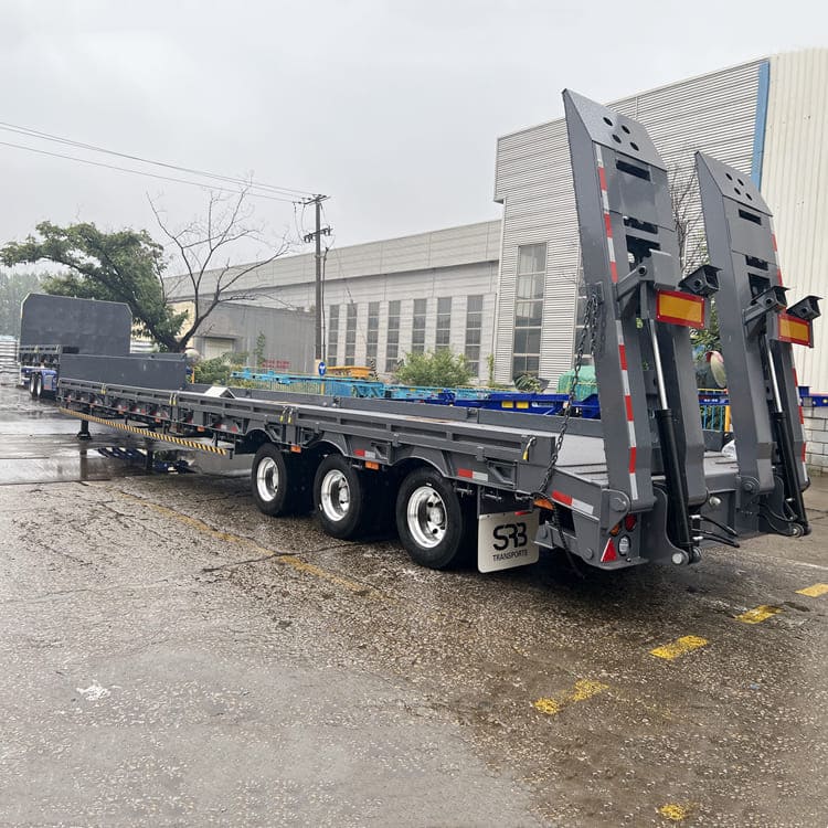 3 Axle Semi Low Loader Trailer