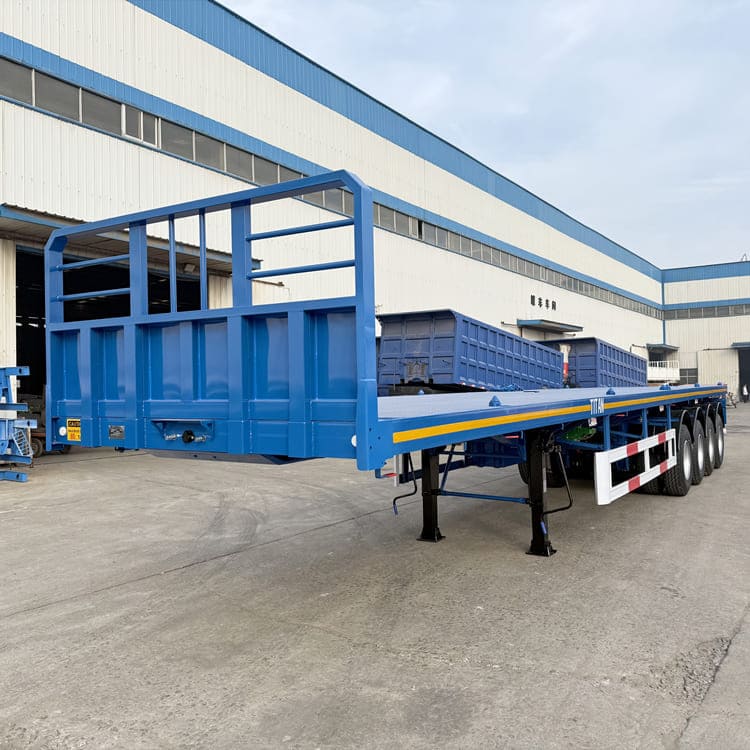 4 Axle Semi Flatbed Trailer